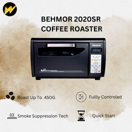 Behmor 2020SR COFFEE ROASTER - INCLUSIVE OF TRAINING