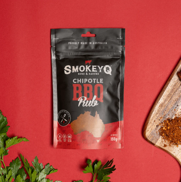 SmokeyQ Chipotle Spicy BBQ Rub 150g