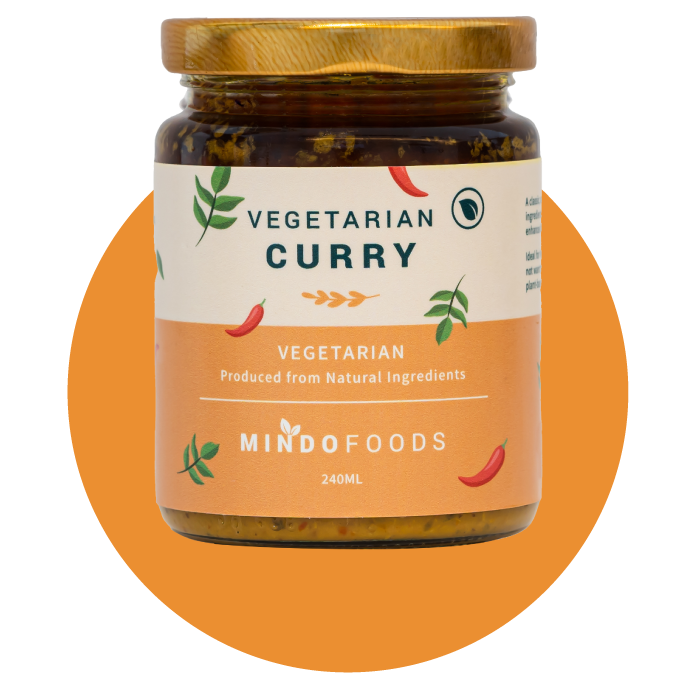 Mindofood Vegetarian Curry 240 ml