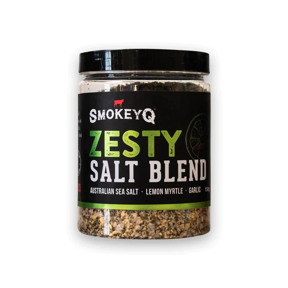 SmokeyQ  Zesty Sea Salt Flakes Blend 150g
