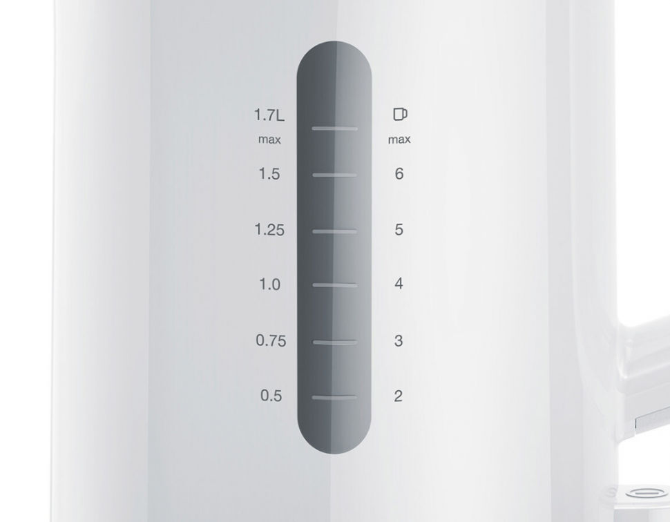 Braun Breakfast 1 Water Kettle - Black / White- Kettles - Breakfast