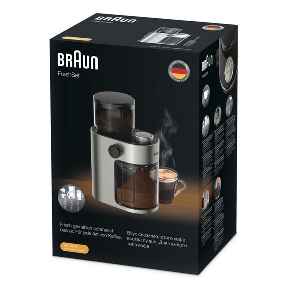 Braun FreshSet Burr Coffee Grinder KG7070 Coffee machines Breakfast