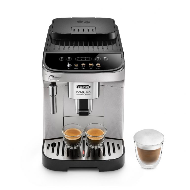 [FREE SET UP + DEMO] Delonghi Magnifica Evo Silver Black - Fully Automatic Coffee Machines