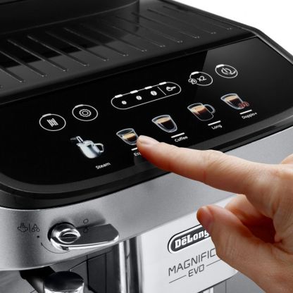 [FREE SET UP + DEMO] Delonghi Magnifica Evo Silver Black - Fully Automatic Coffee Machines