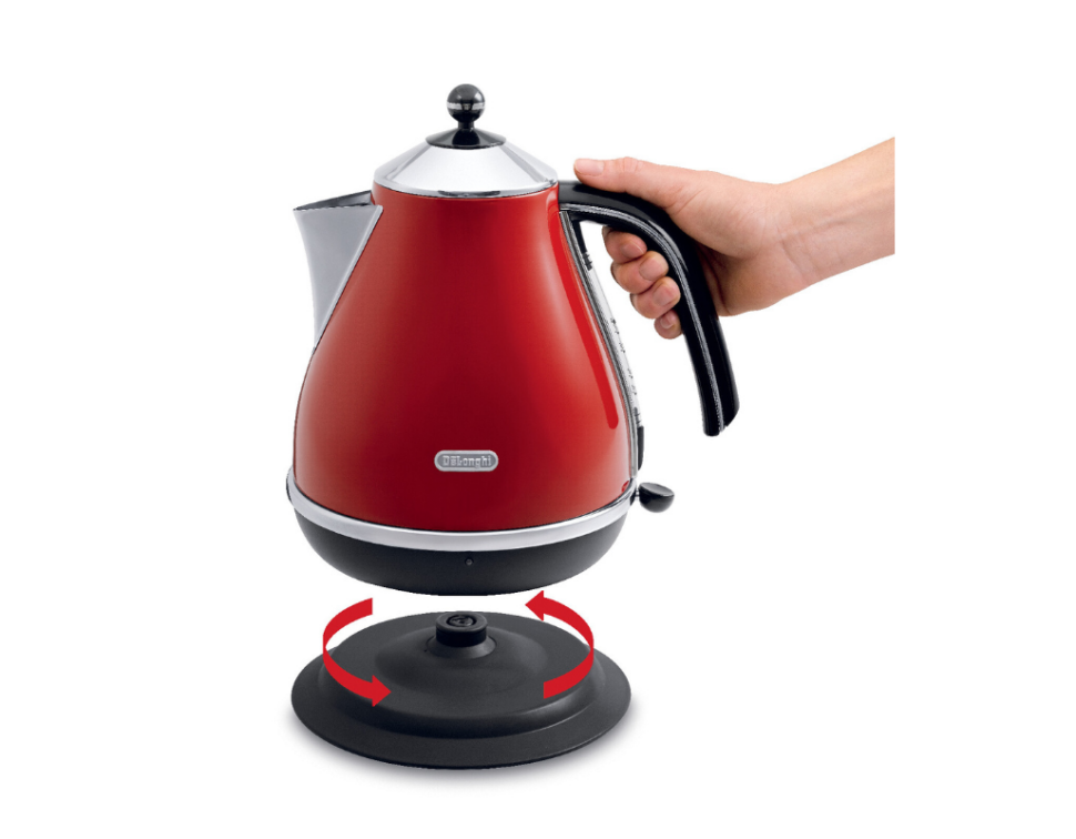 Delonghi Icona Red/ Blue Kettle 1.7L - Kettles - HOME & KITCHEN