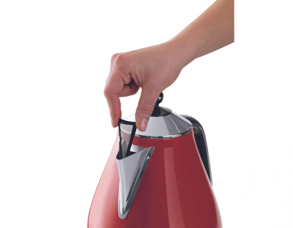 Delonghi Icona Red/ Blue Kettle 1.7L - Kettles - HOME & KITCHEN