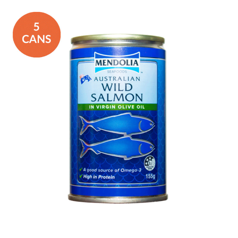 Wild Salmon in Virgin Olive Oil 155g