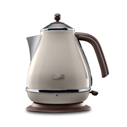 Delonghi Icona Vintage Pastel Cream Kettle 1.7L - Kettles - HOME & KITCHEN
