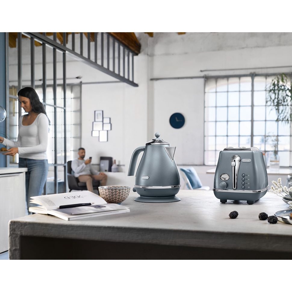 Delonghi Icona Metallics 2 Slice Toaster Toasters HOME & KITCHEN