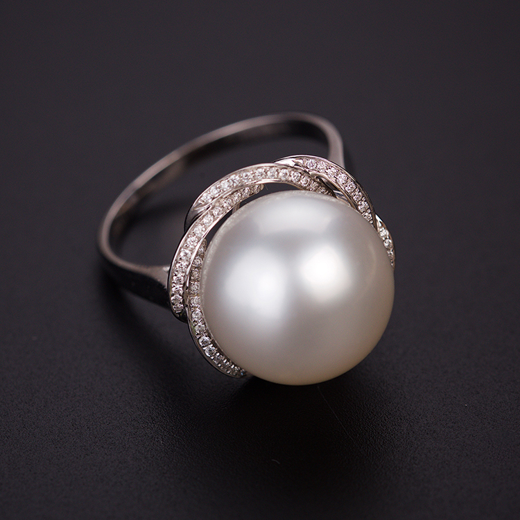14mm South Sea Pearl Ring (PPE00016)