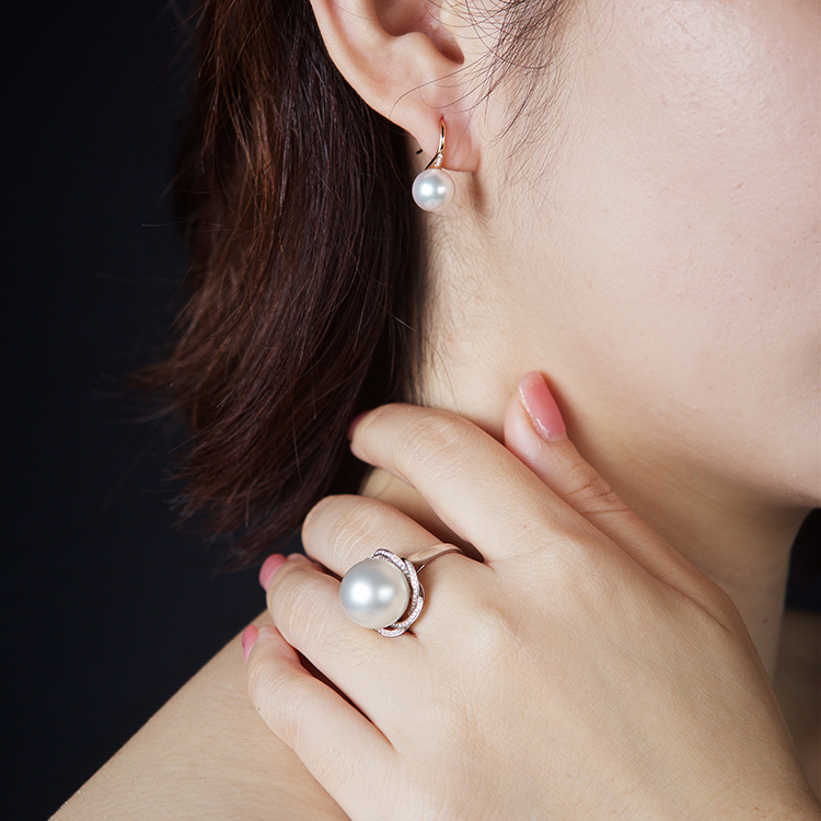 14mm South Sea Pearl Ring (PPE00016)