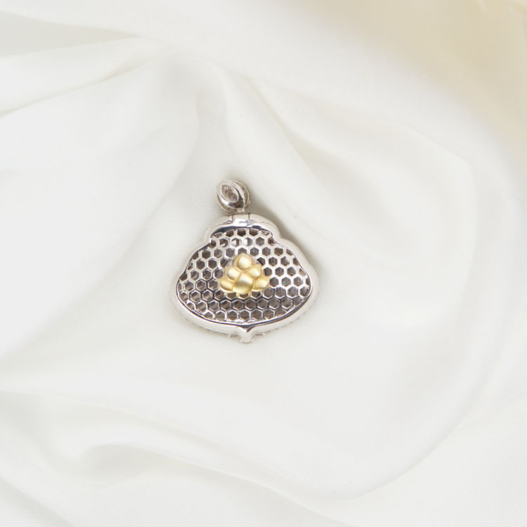 Imperial Green Jadeite Laughing Buddha Pendant (PJA00021)