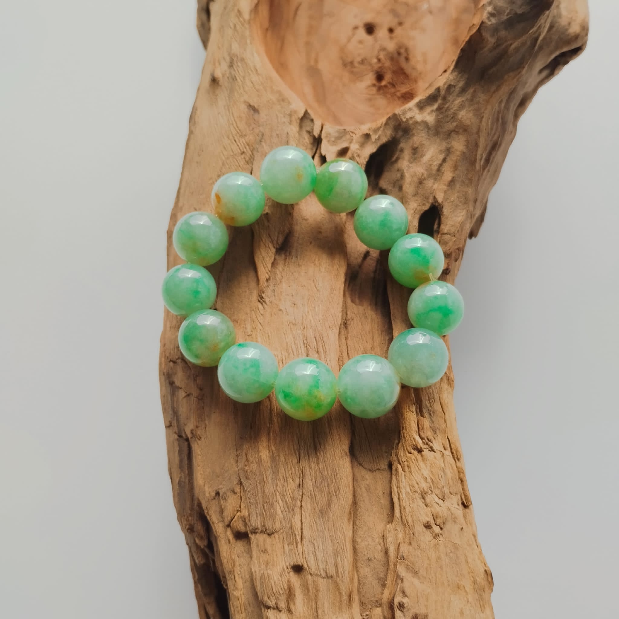 Green Jade Bracelet (PJA00273) 