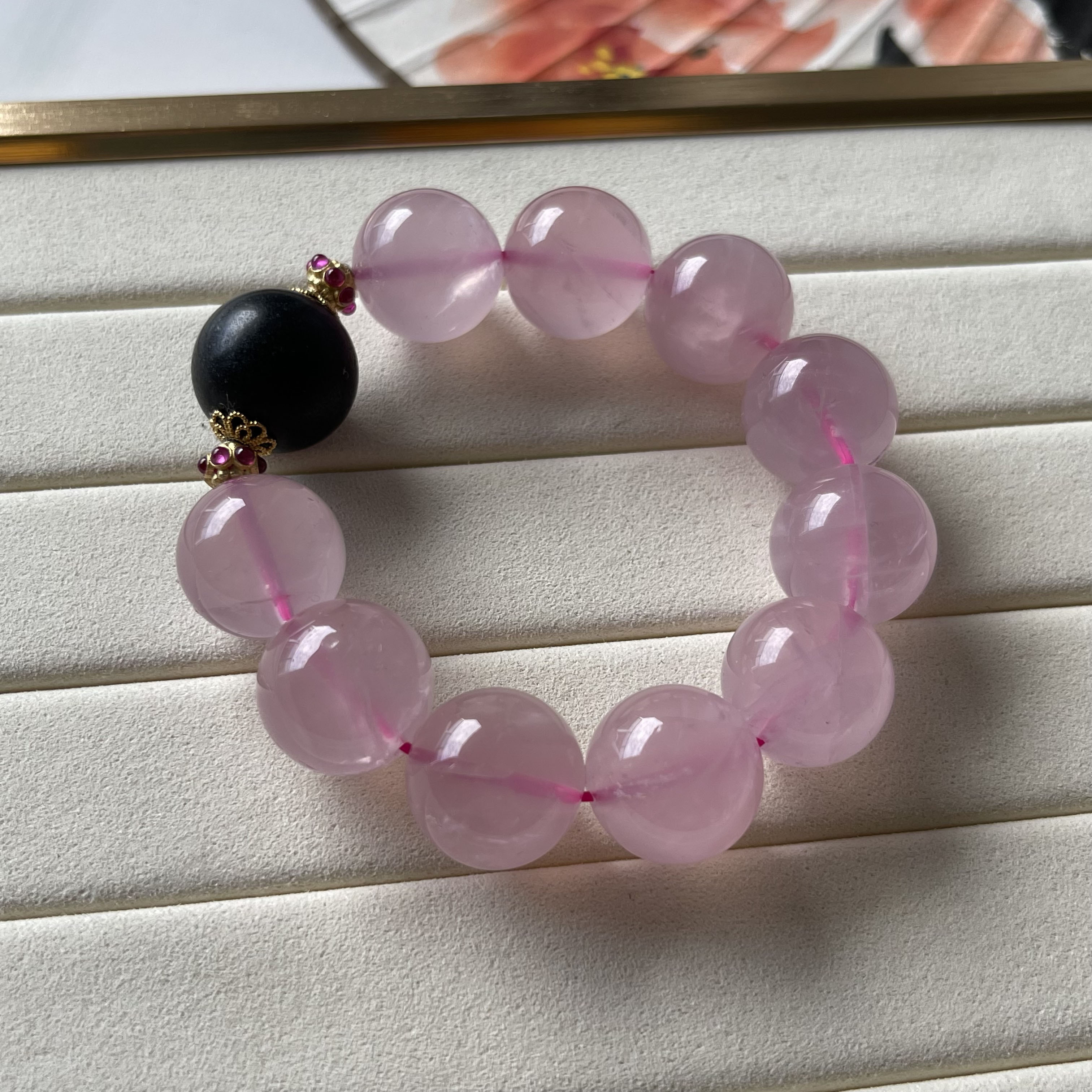 Dreamy Rose Quartz Bracelet (PCH00017)