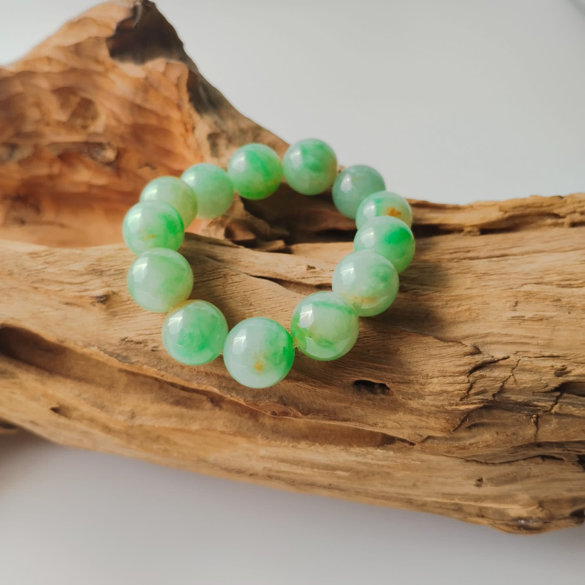 Green Jade Bracelet (PJA00273) 