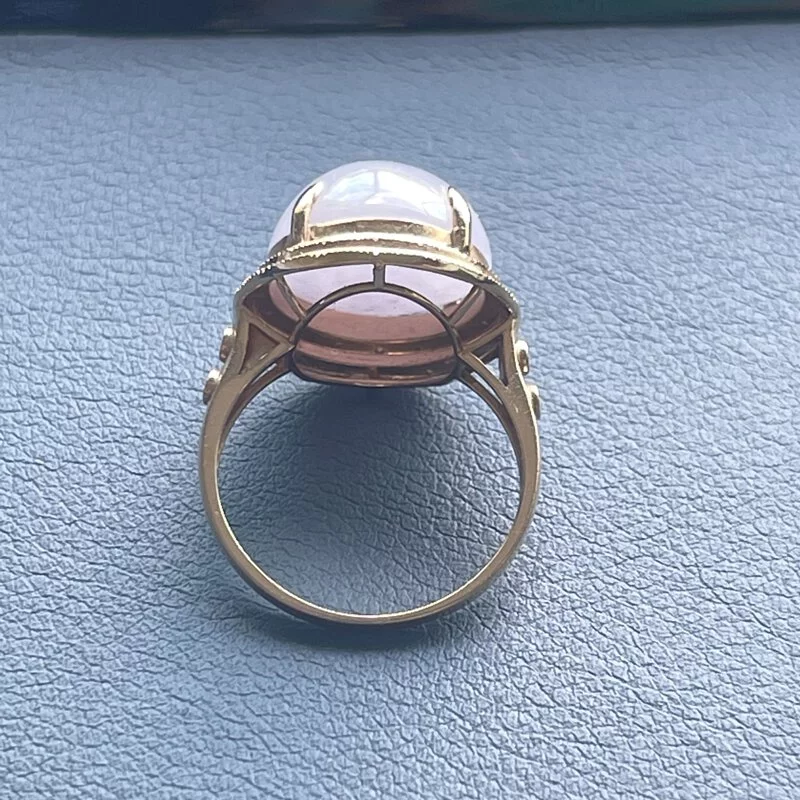 Lavender Cabochon Ring (PJA00042)