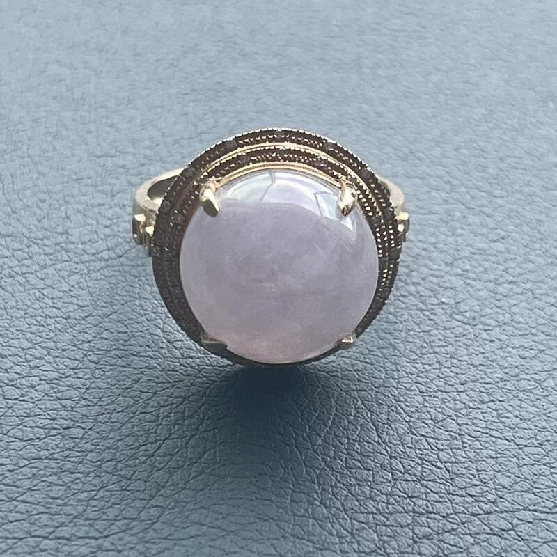 Lavender Cabochon Ring (PJA00042)