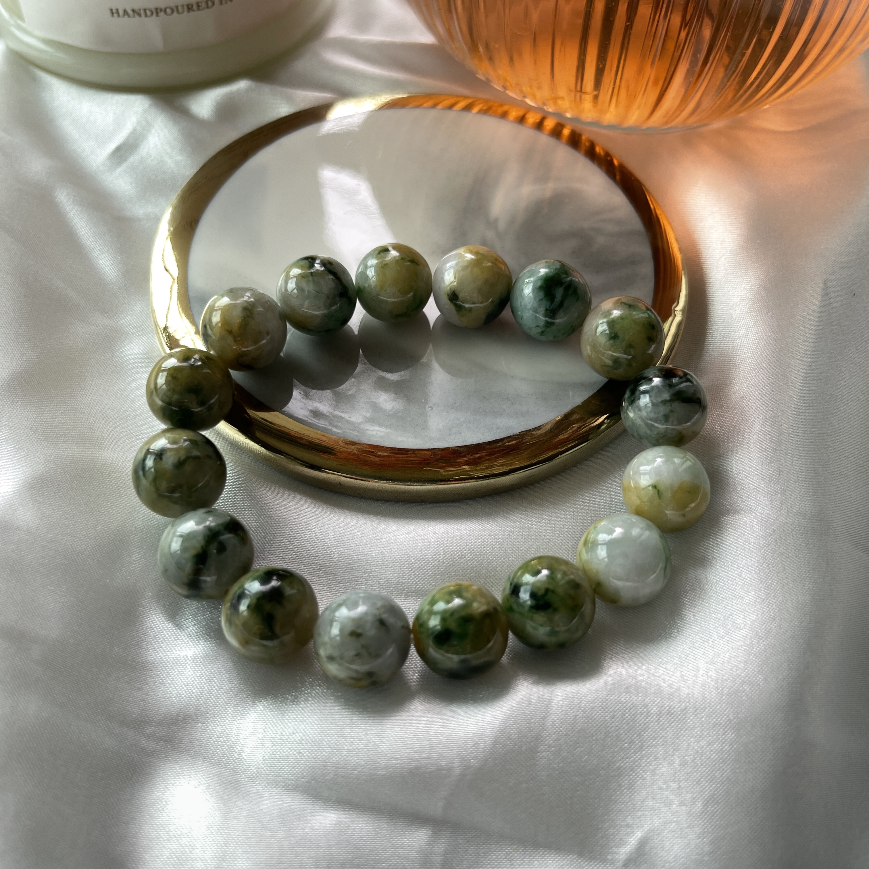 Yellow Green Picturesque Bracelet (PJA00133)