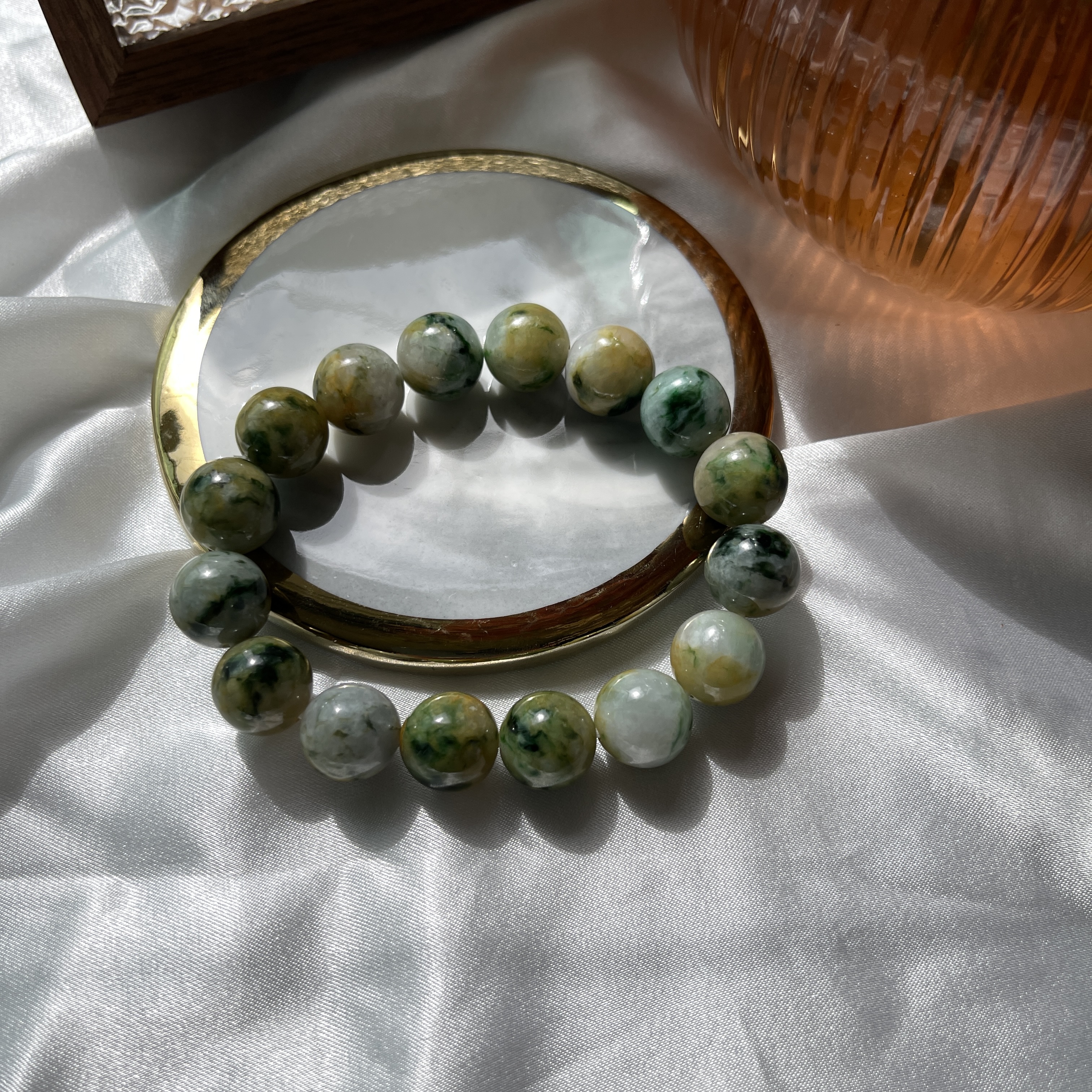 Yellow Green Picturesque Bracelet (PJA00133)