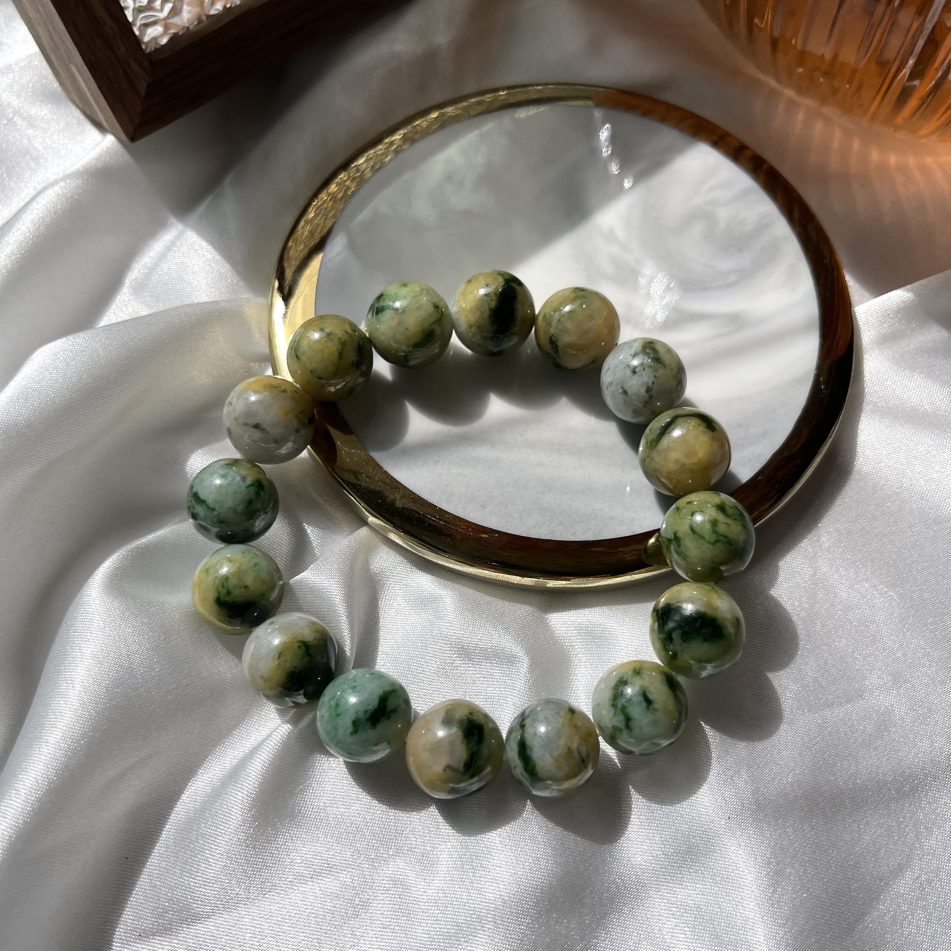 Yellow Green Picturesque Bracelet (PJA00133)
