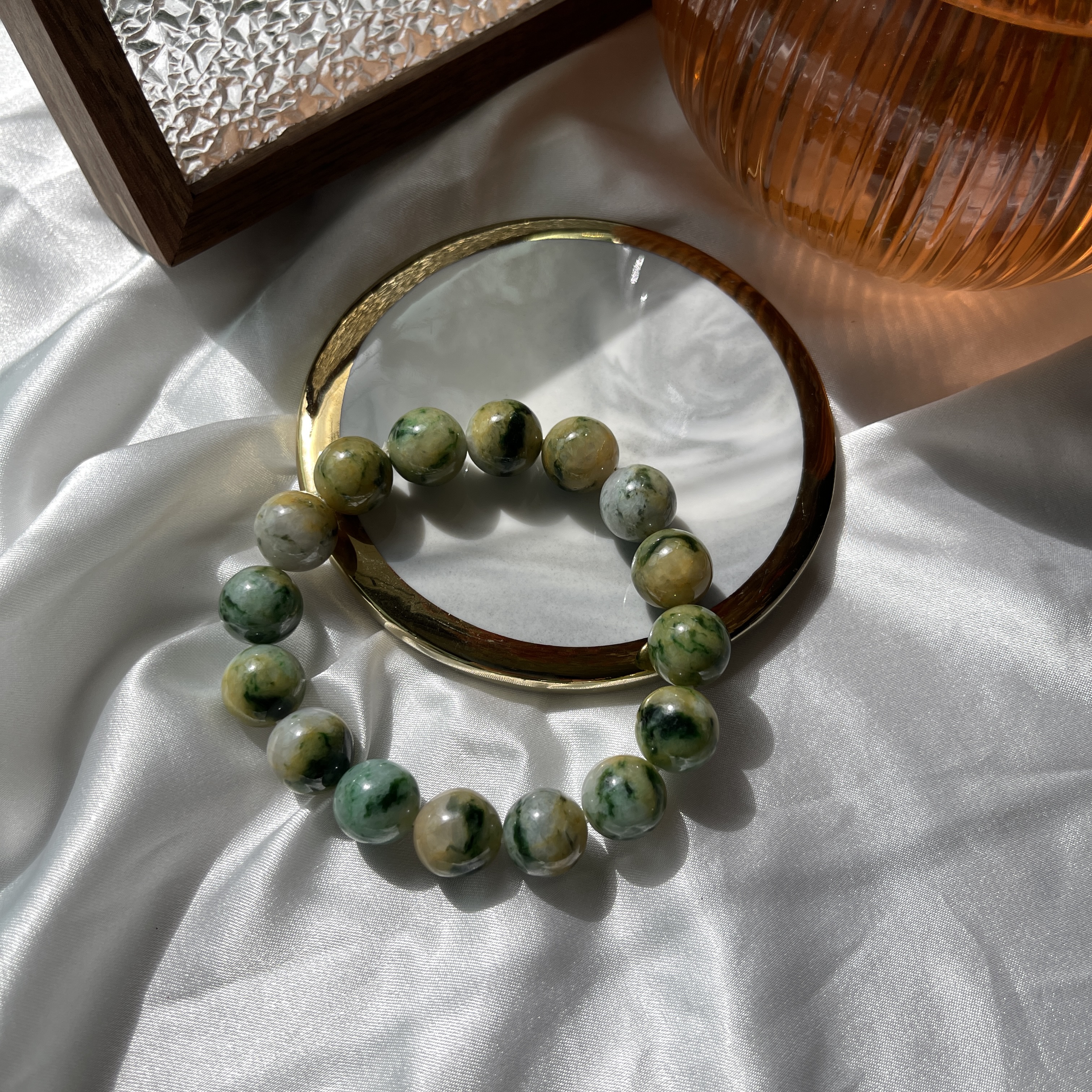 Yellow Green Picturesque Bracelet (PJA00133)