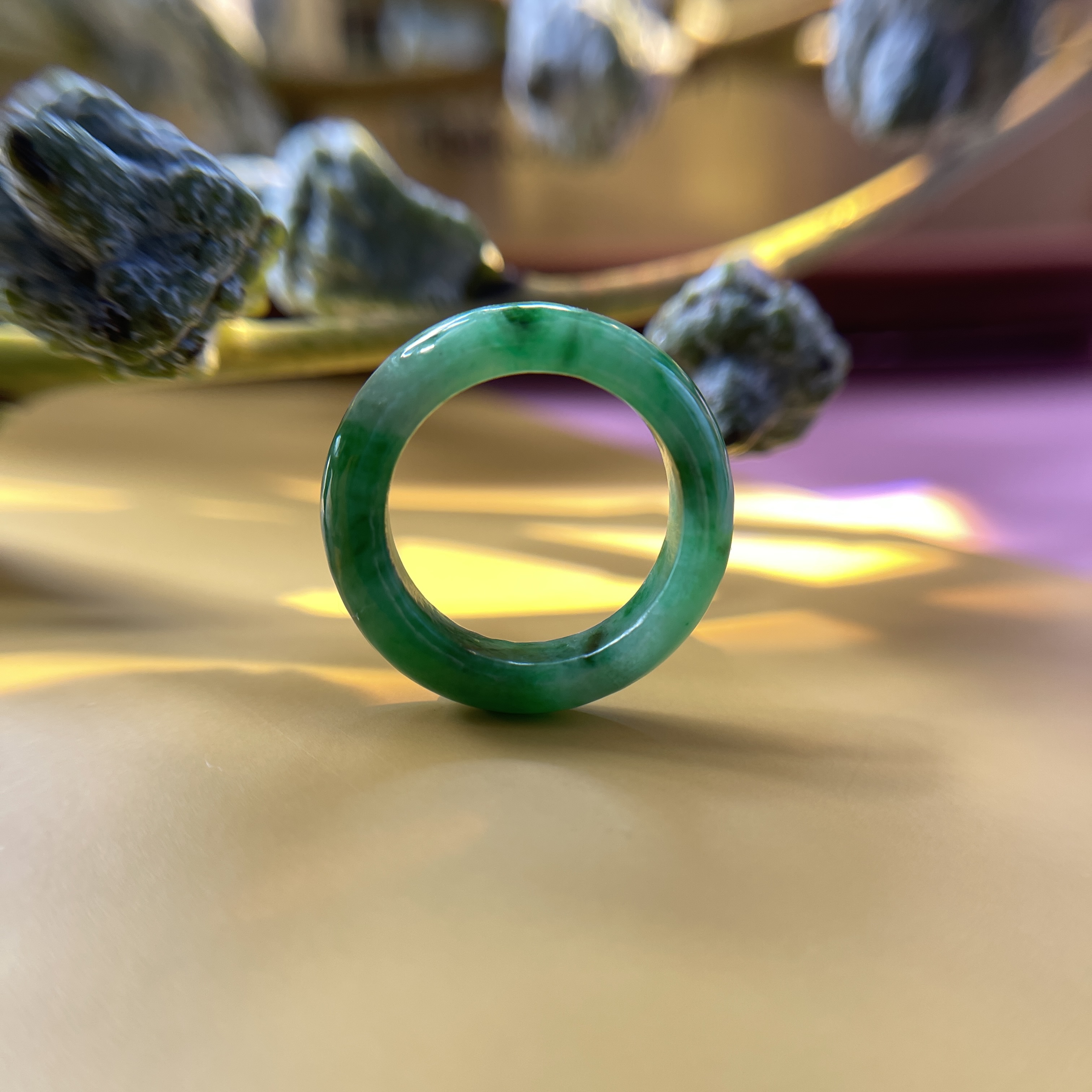 Green Hololith Ring (PJA00290)