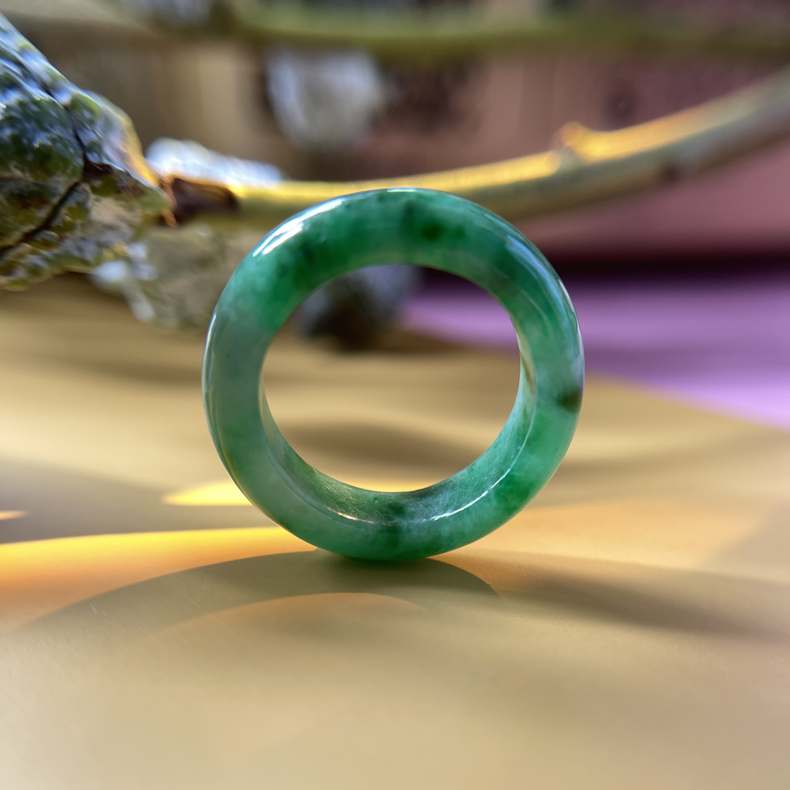 Green Hololith Ring (PJA00290)