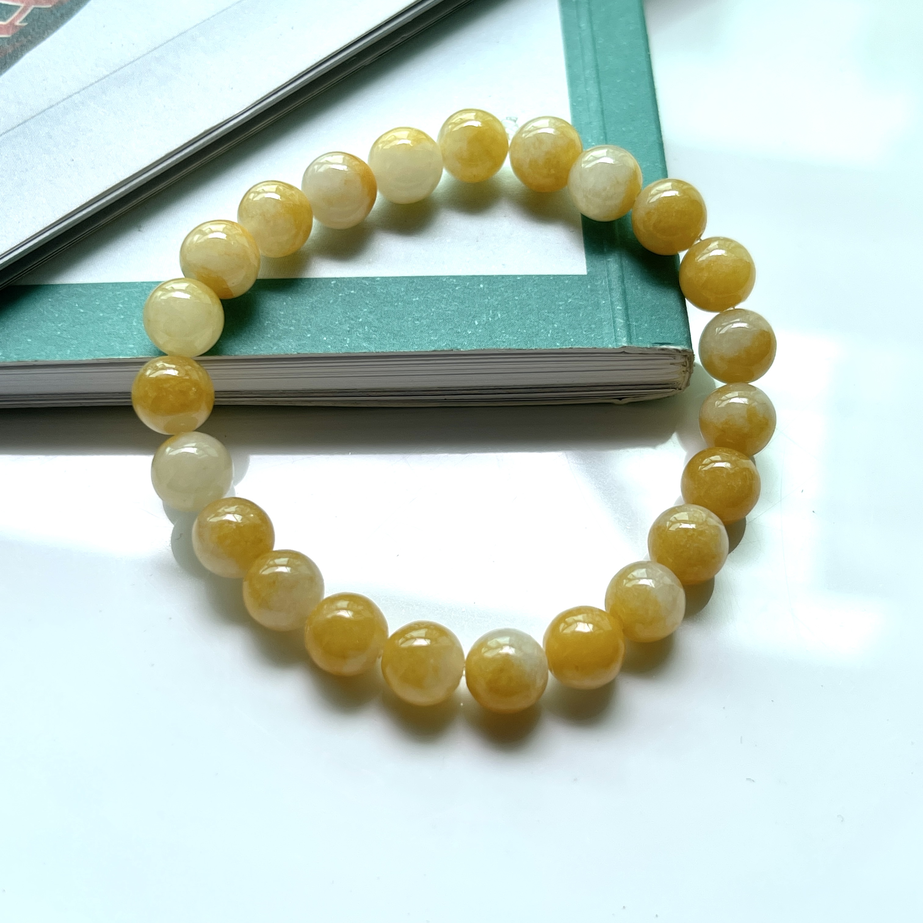 Ombré Yellow Jade Bracelet (PJA00139) 