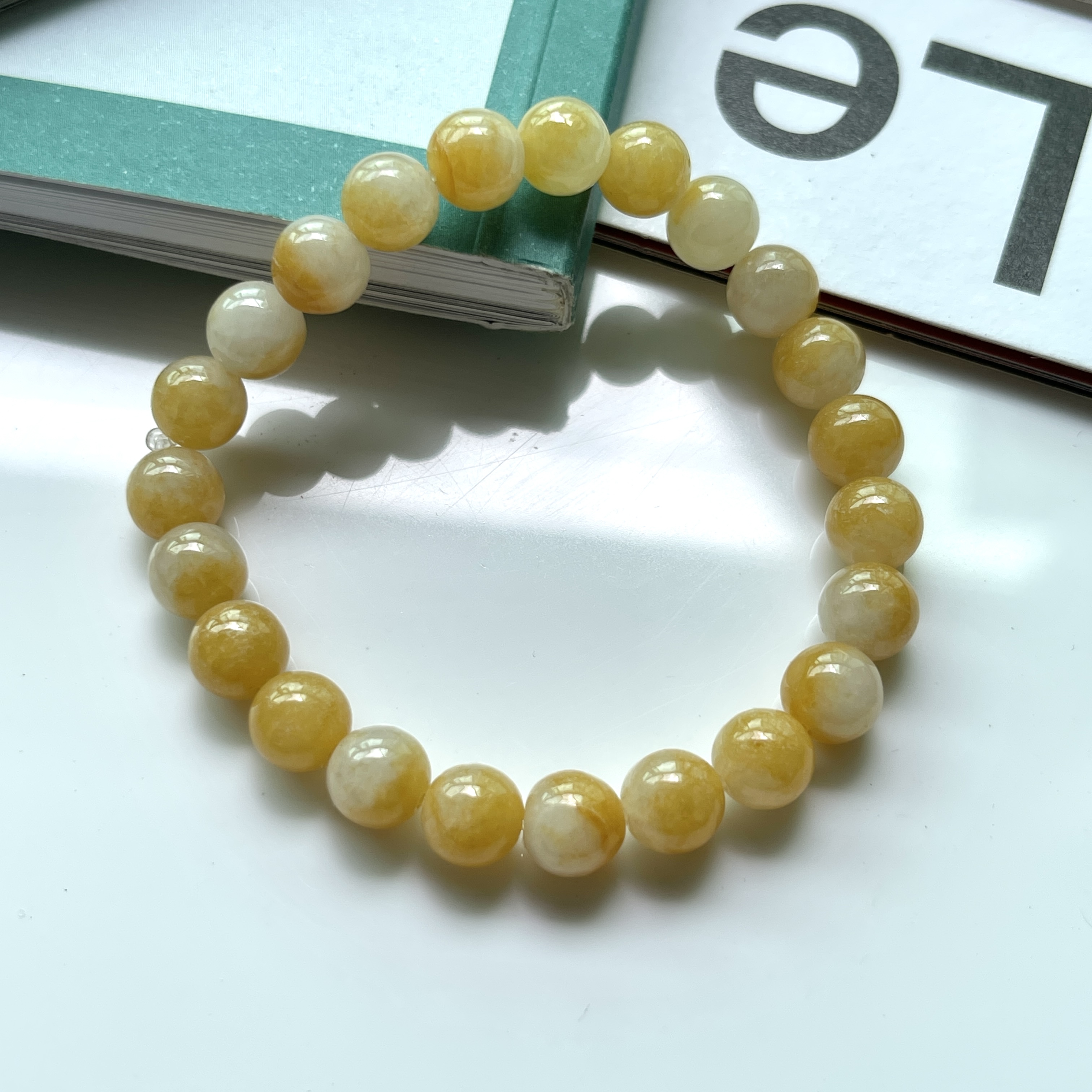 Ombré Yellow Jade Bracelet (PJA00139) 