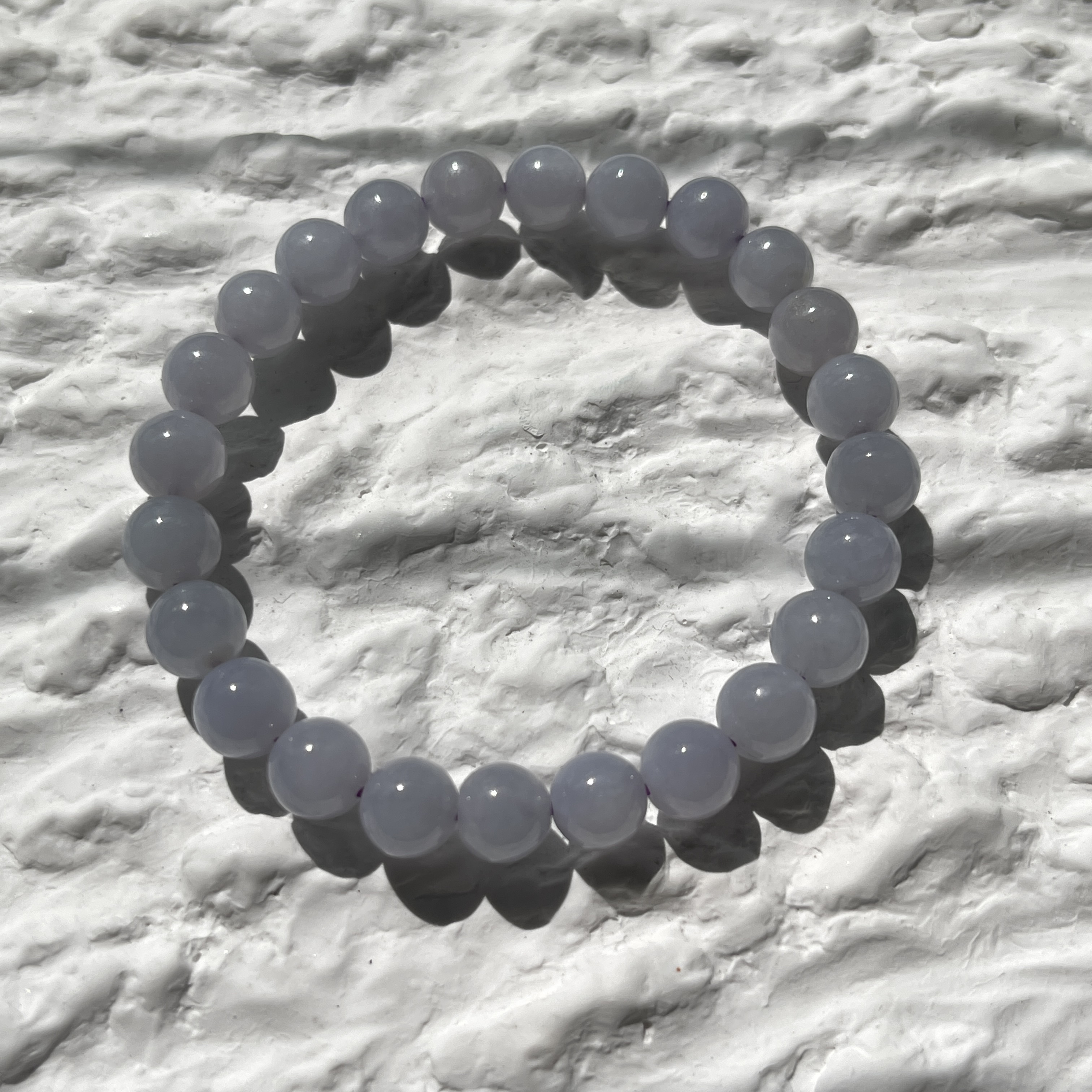 Lavender Beads Bracelet (PJA00142) 