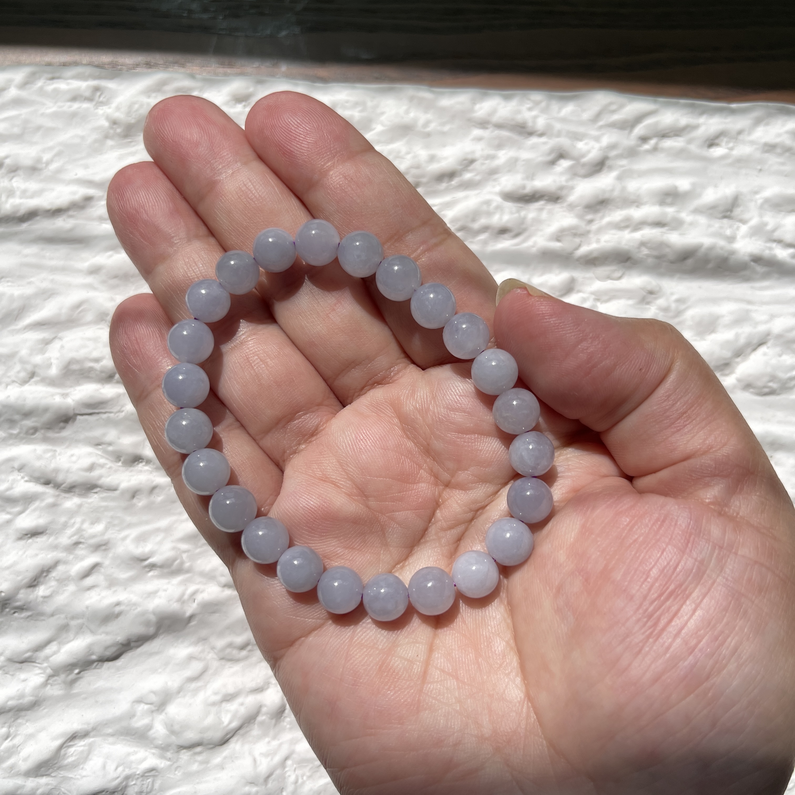 Lavender Beads Bracelet (PJA00142)