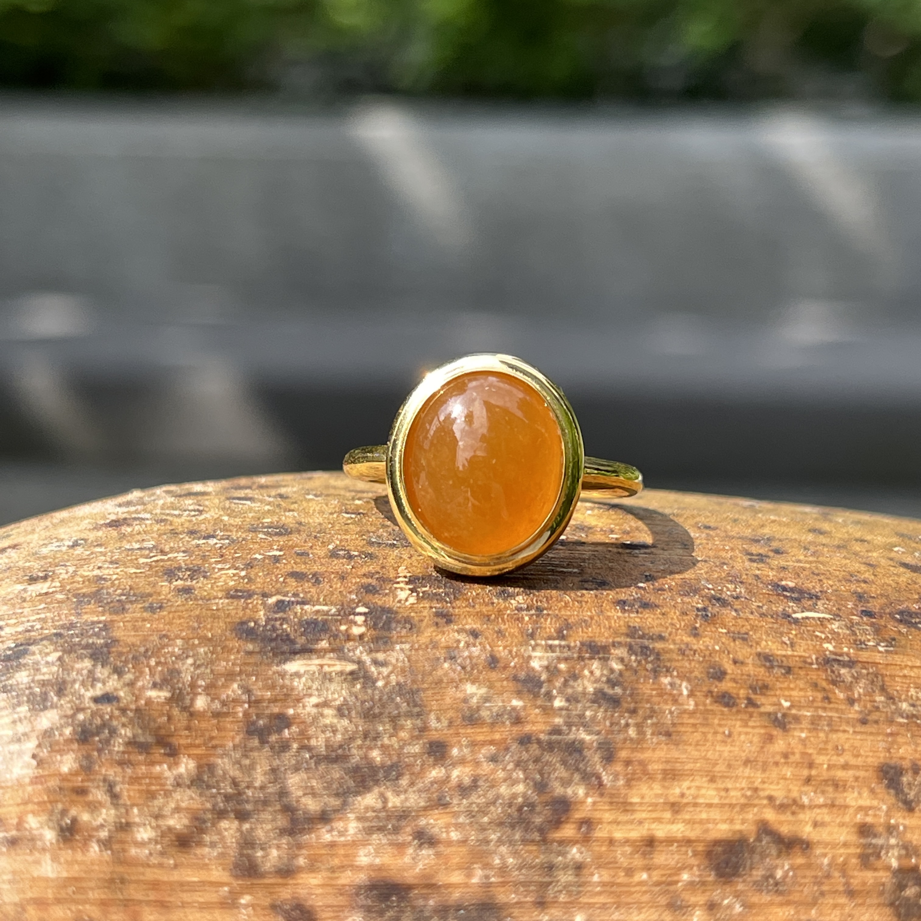 Icy Orange Ring (PJA00211)