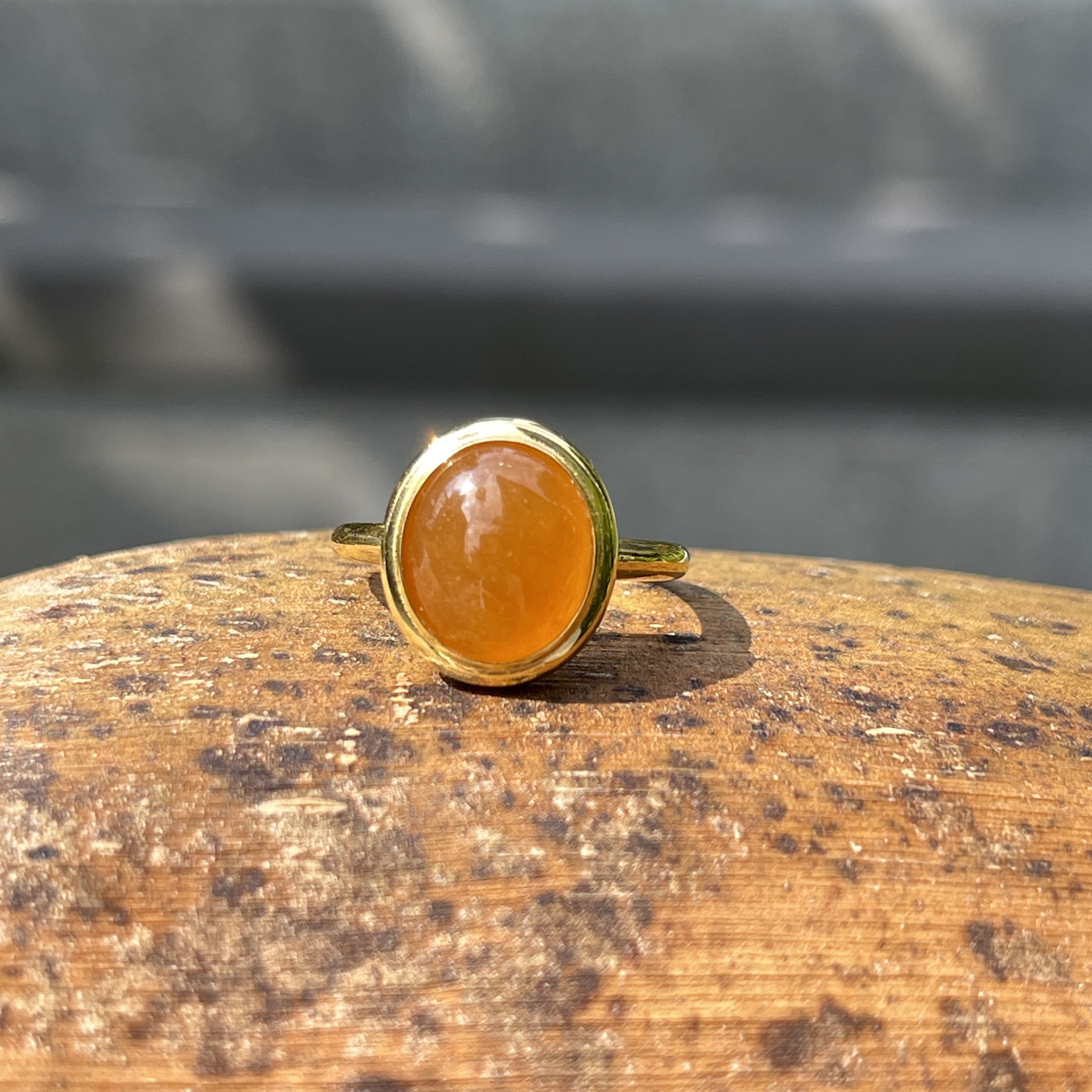 Icy Orange Ring (PJA00211)