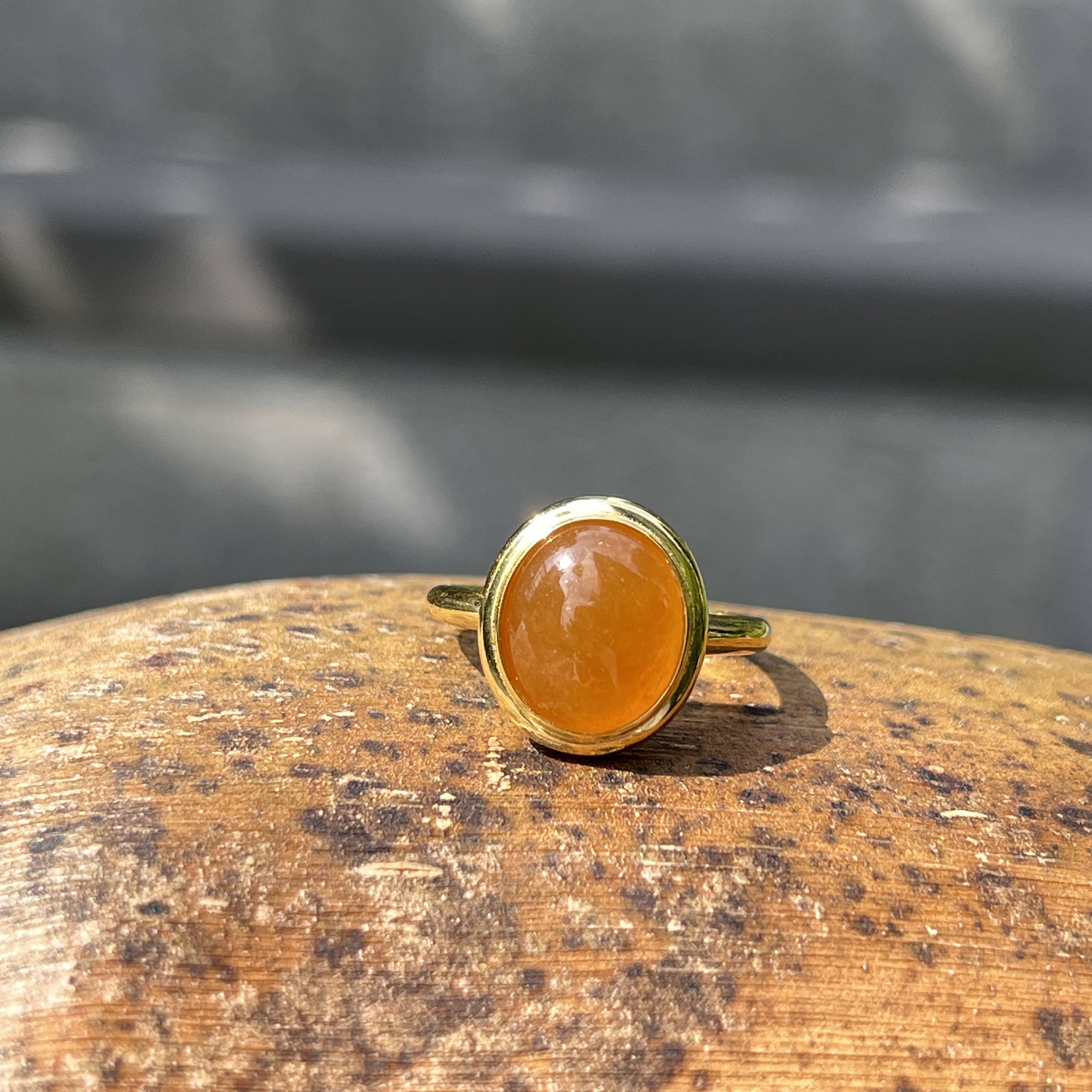 Icy Orange Ring (PJA00211)