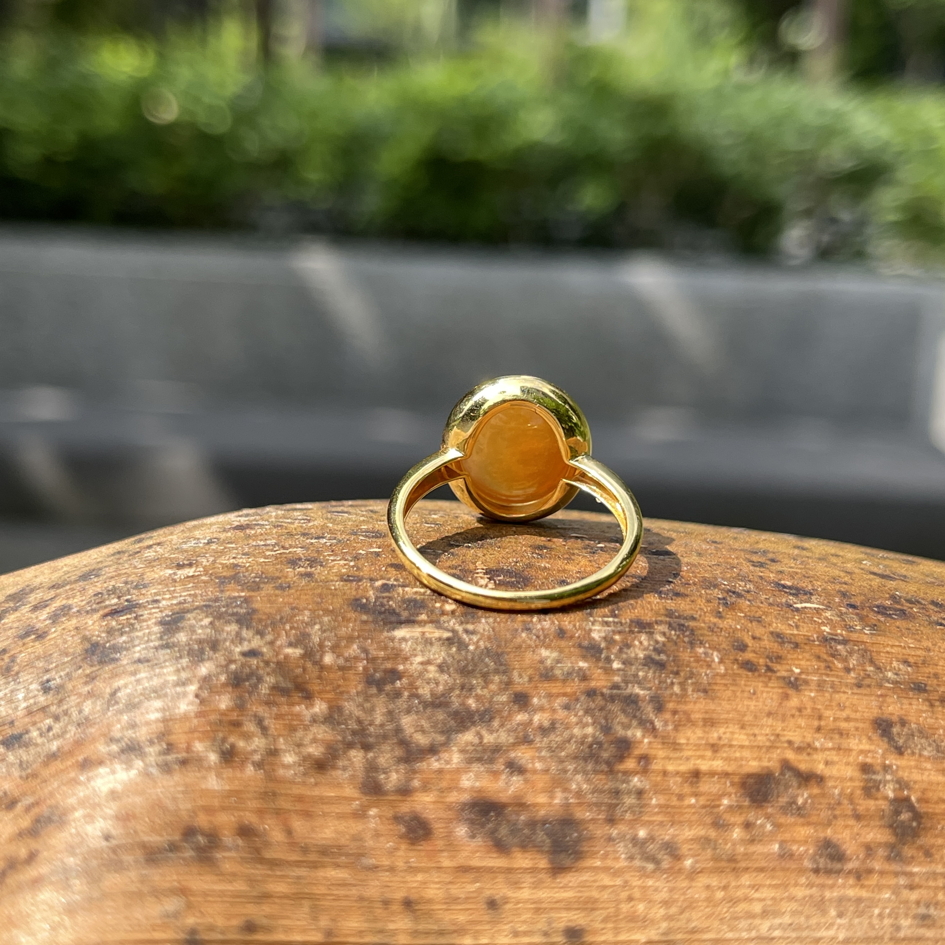 Icy Orange Ring (PJA00211)