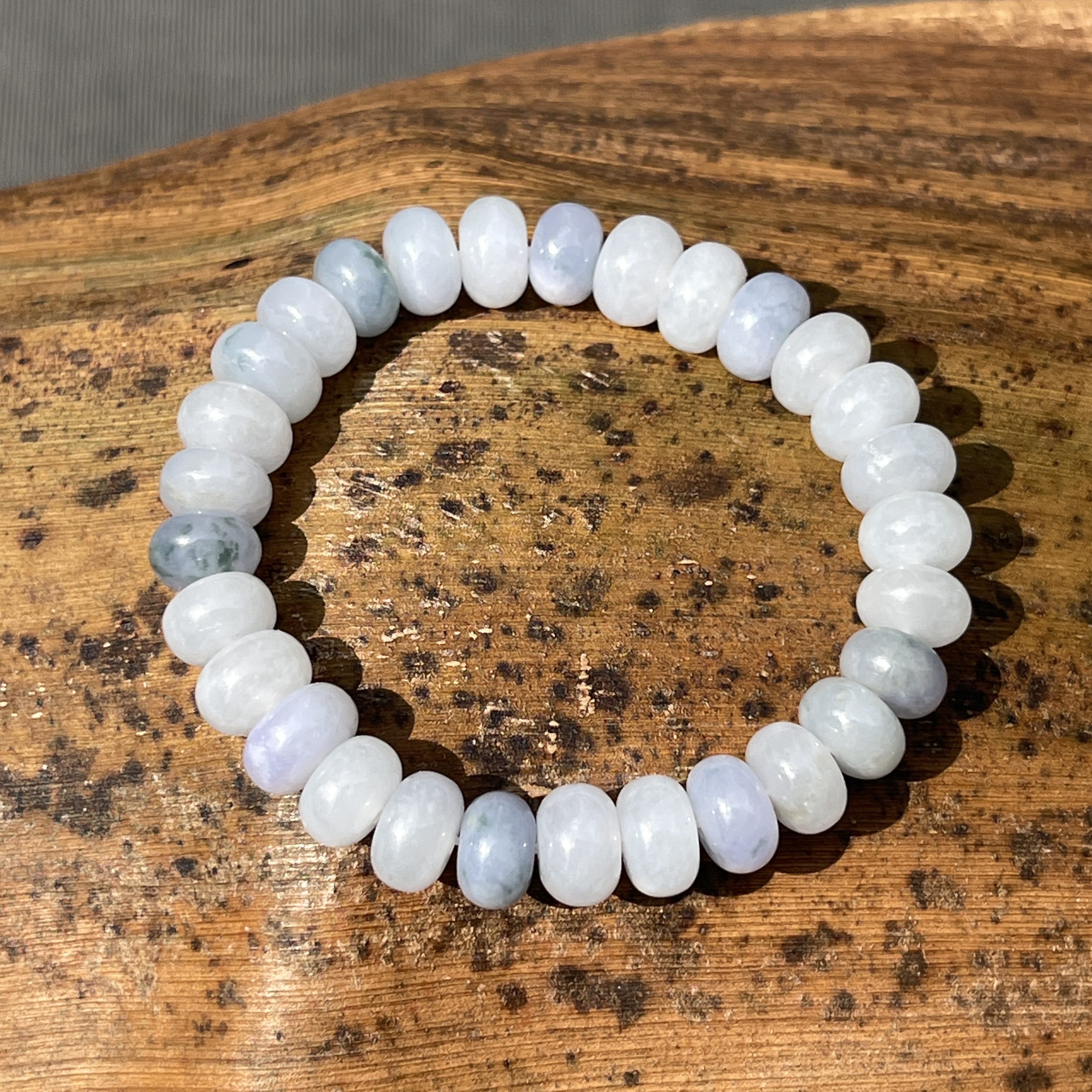 Lavender Jade Bracelet (PJA00258) 
