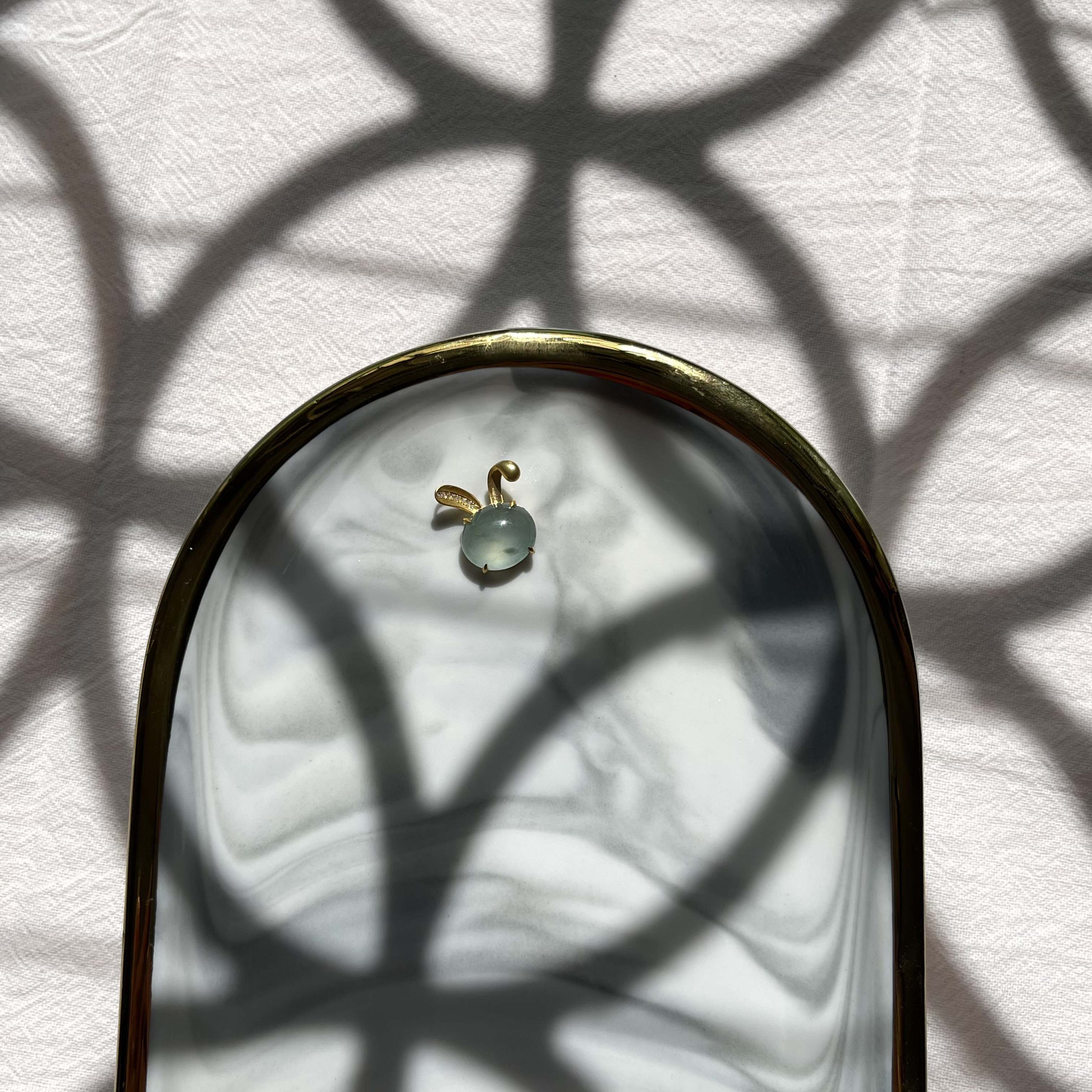 Hop Hop into Bountiful Rabbit Year Pendant (PJA00125)