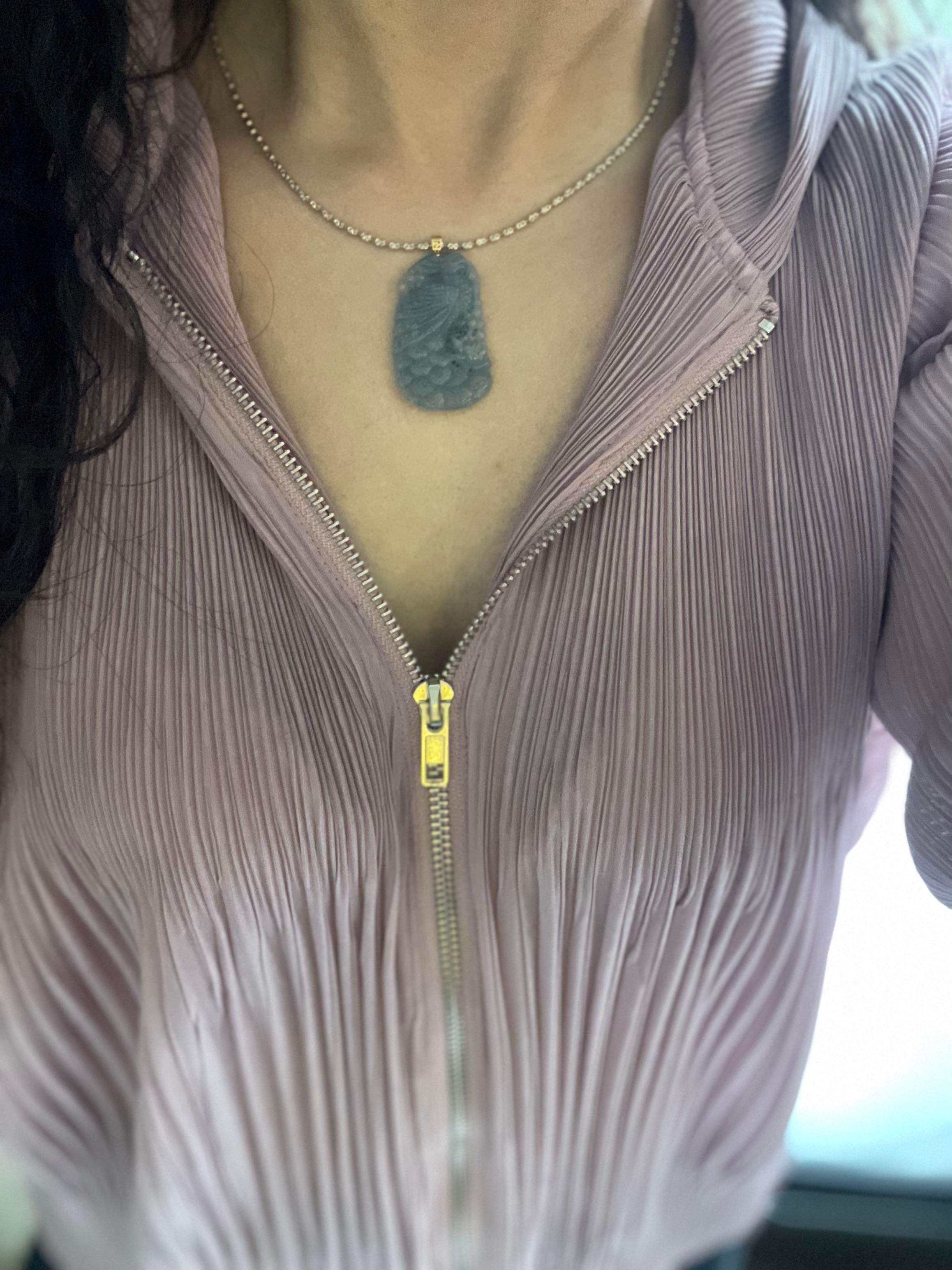 Carved Phoenix Pendant (PJA00250)