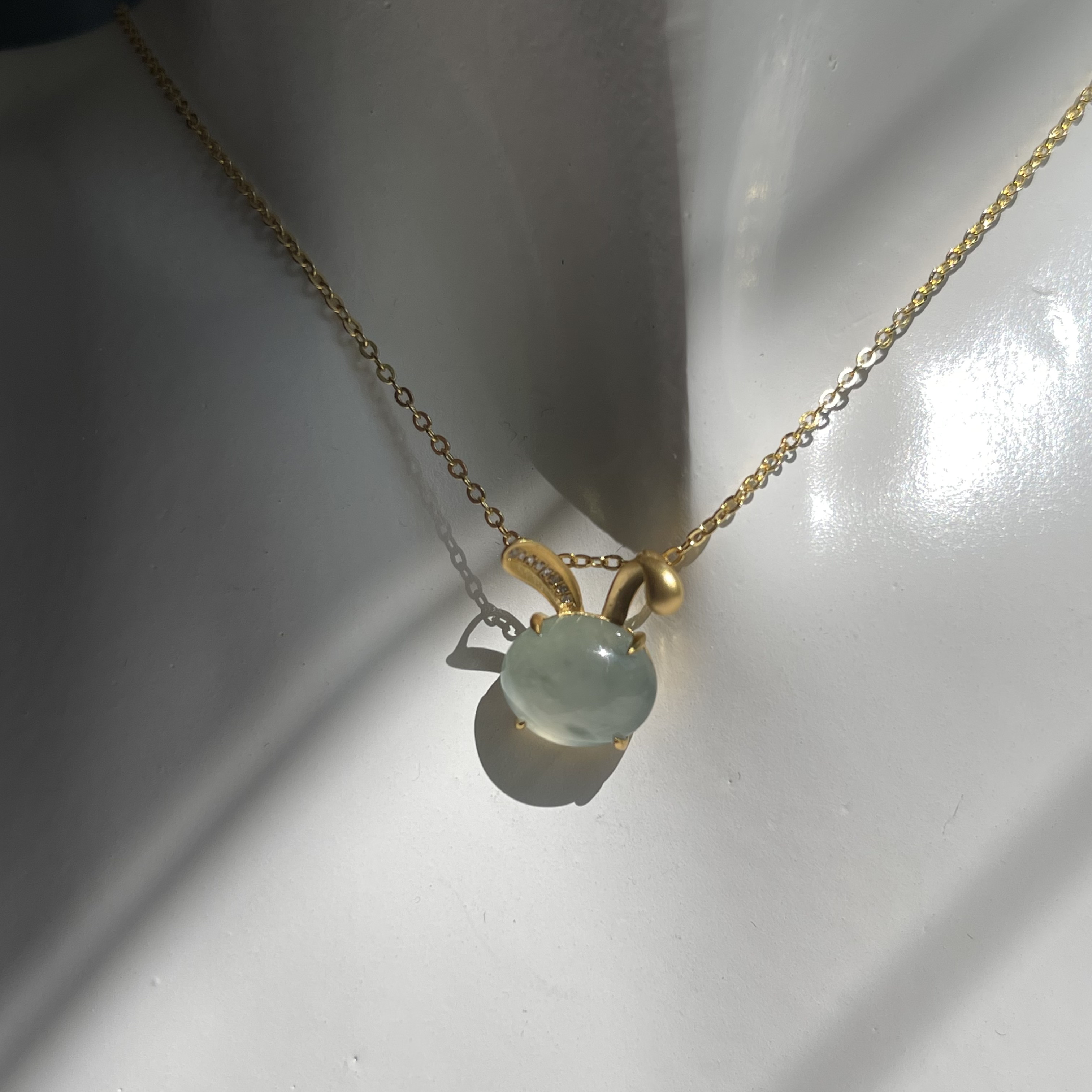 Hop Hop into Bountiful Rabbit Year Pendant (PJA00125)