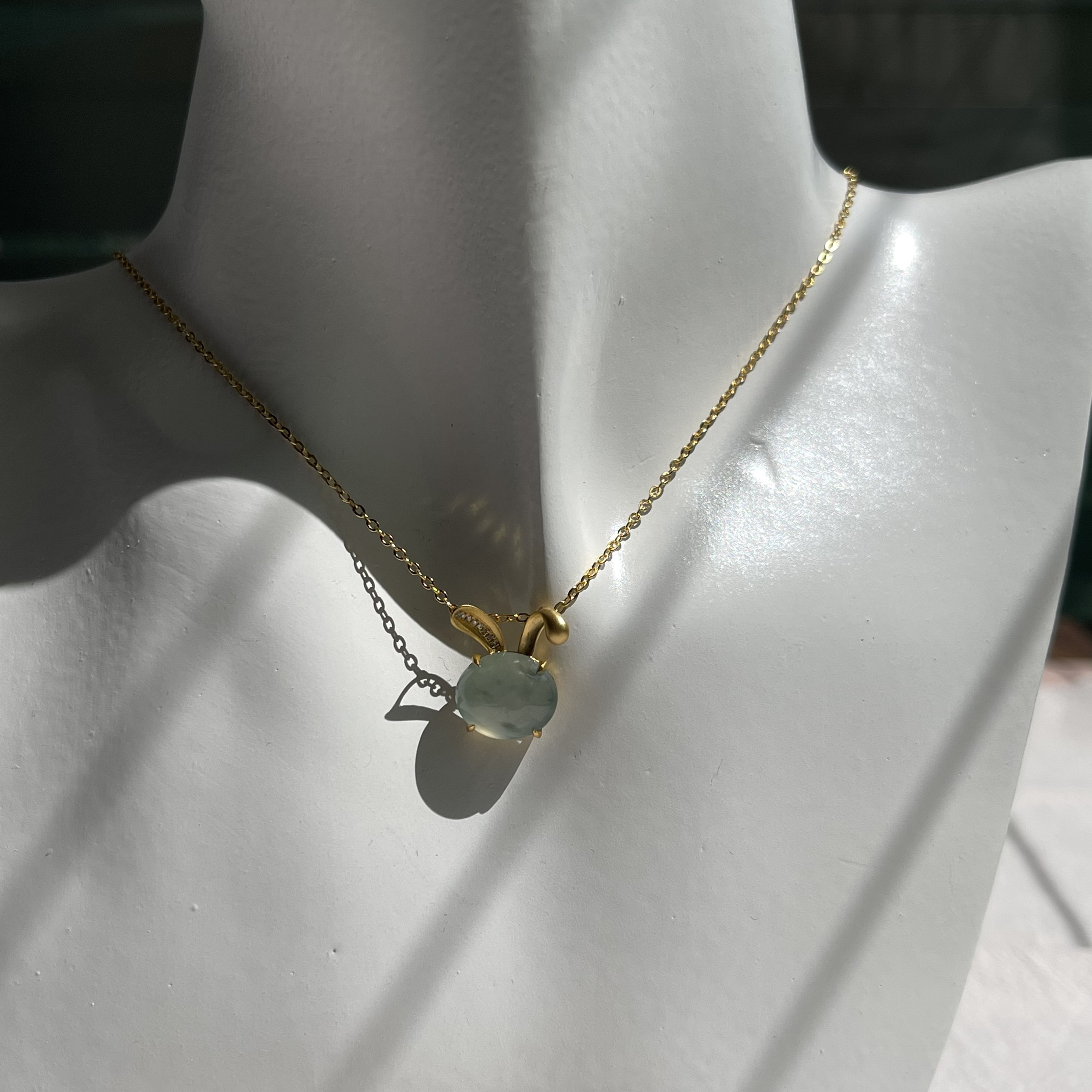 Hop Hop into Bountiful Rabbit Year Pendant (PJA00125)