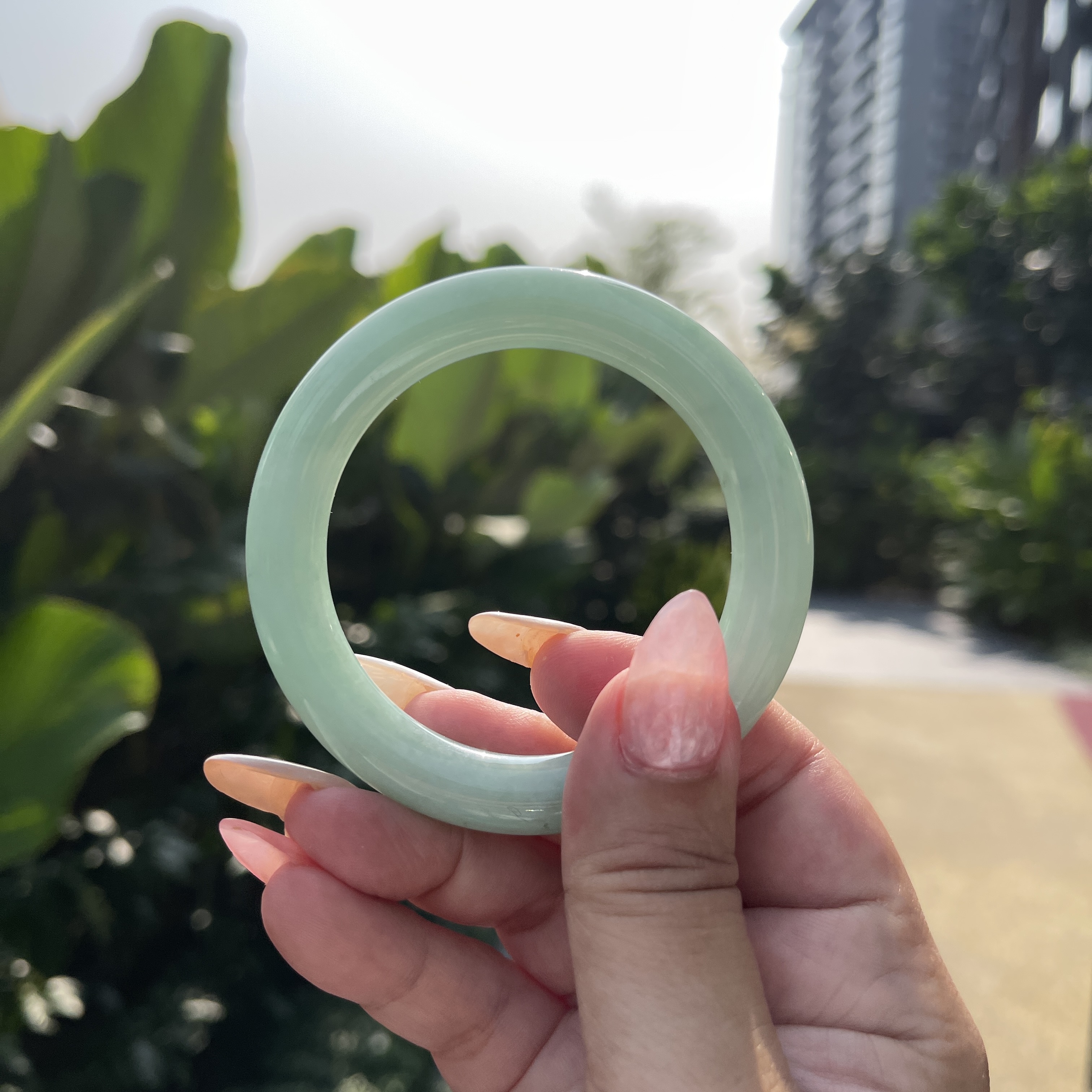 Apple Green Bangle (PJA00159)