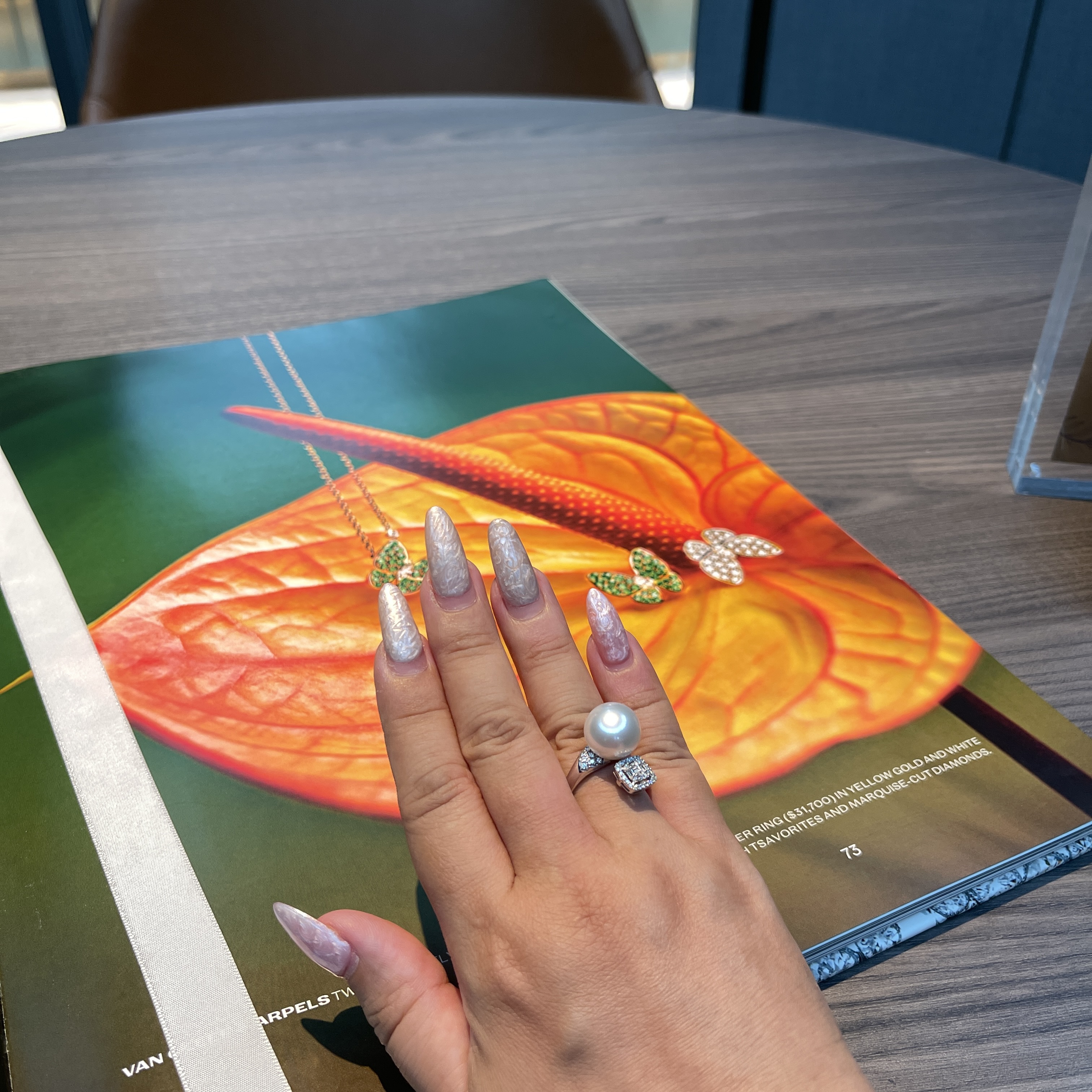 12.8mm South Sea Pearl Ring (PPE00027)