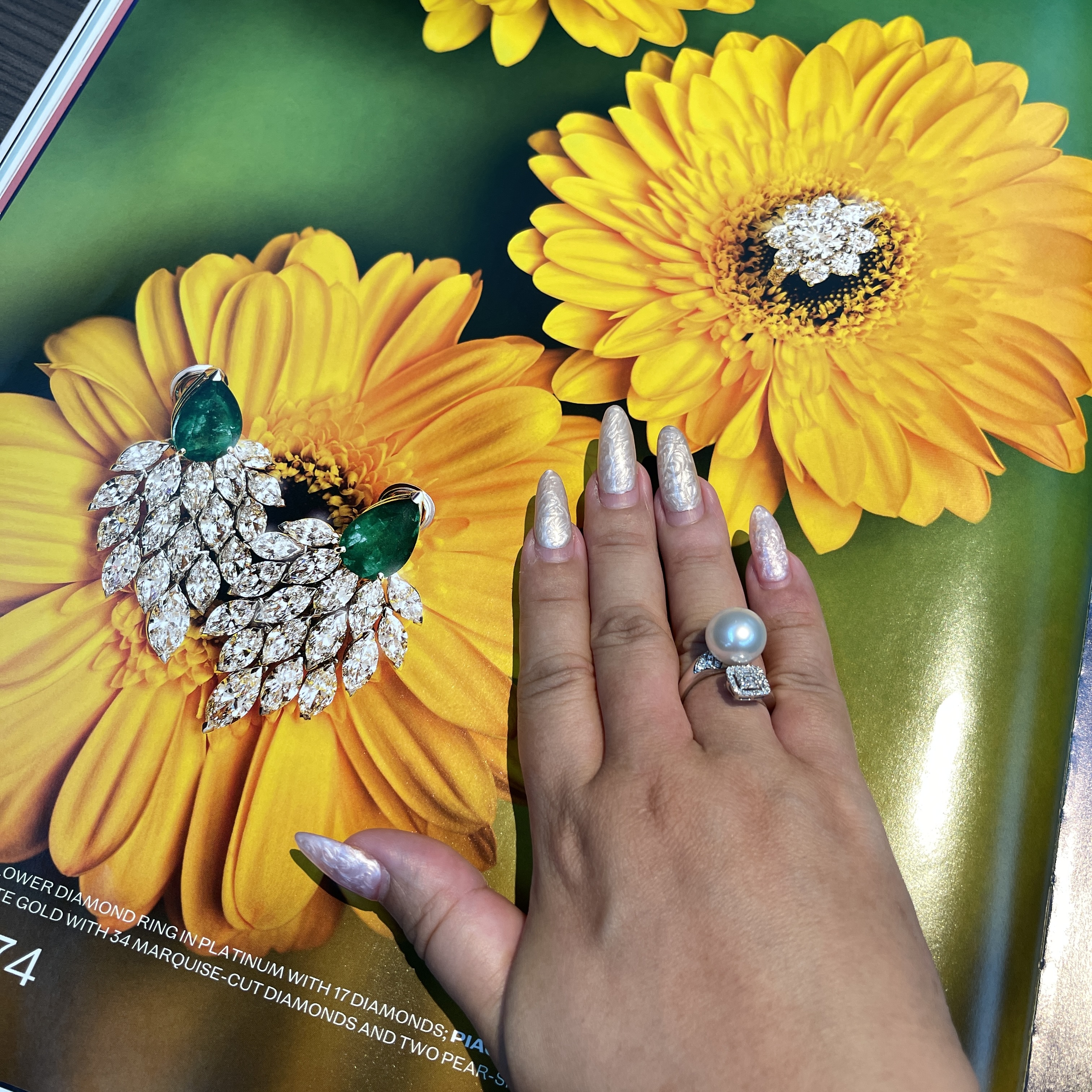 12.8mm South Sea Pearl Ring (PPE00027)