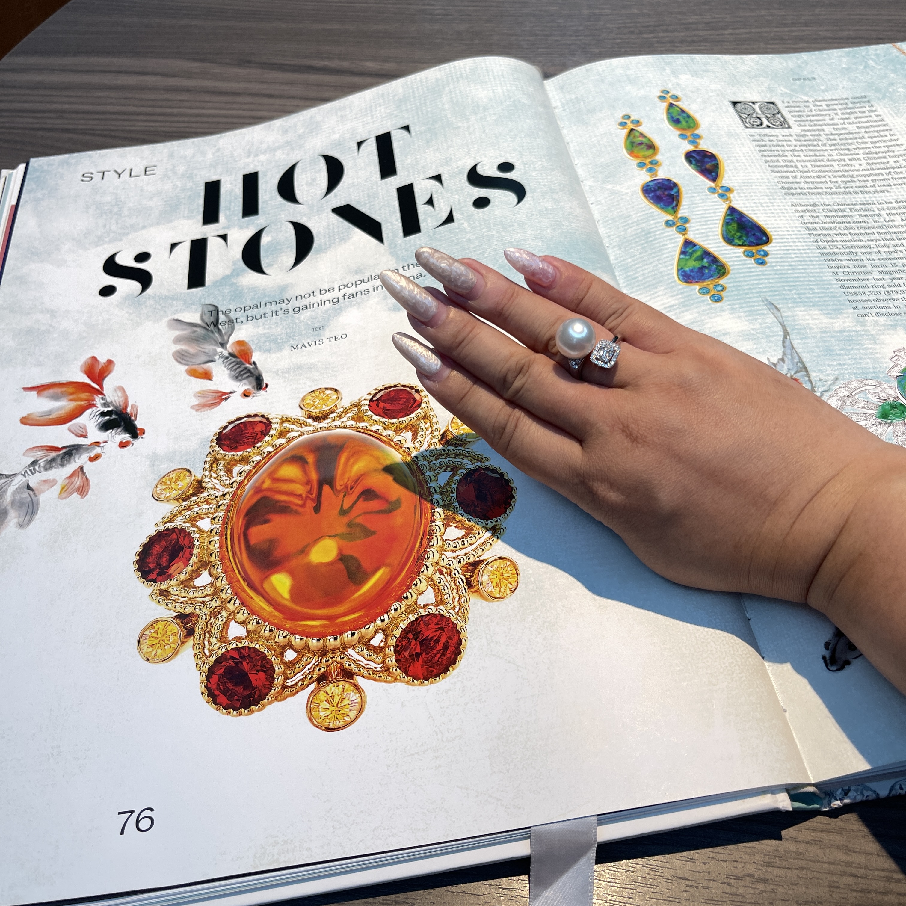 12.8mm South Sea Pearl Ring (PPE00027)