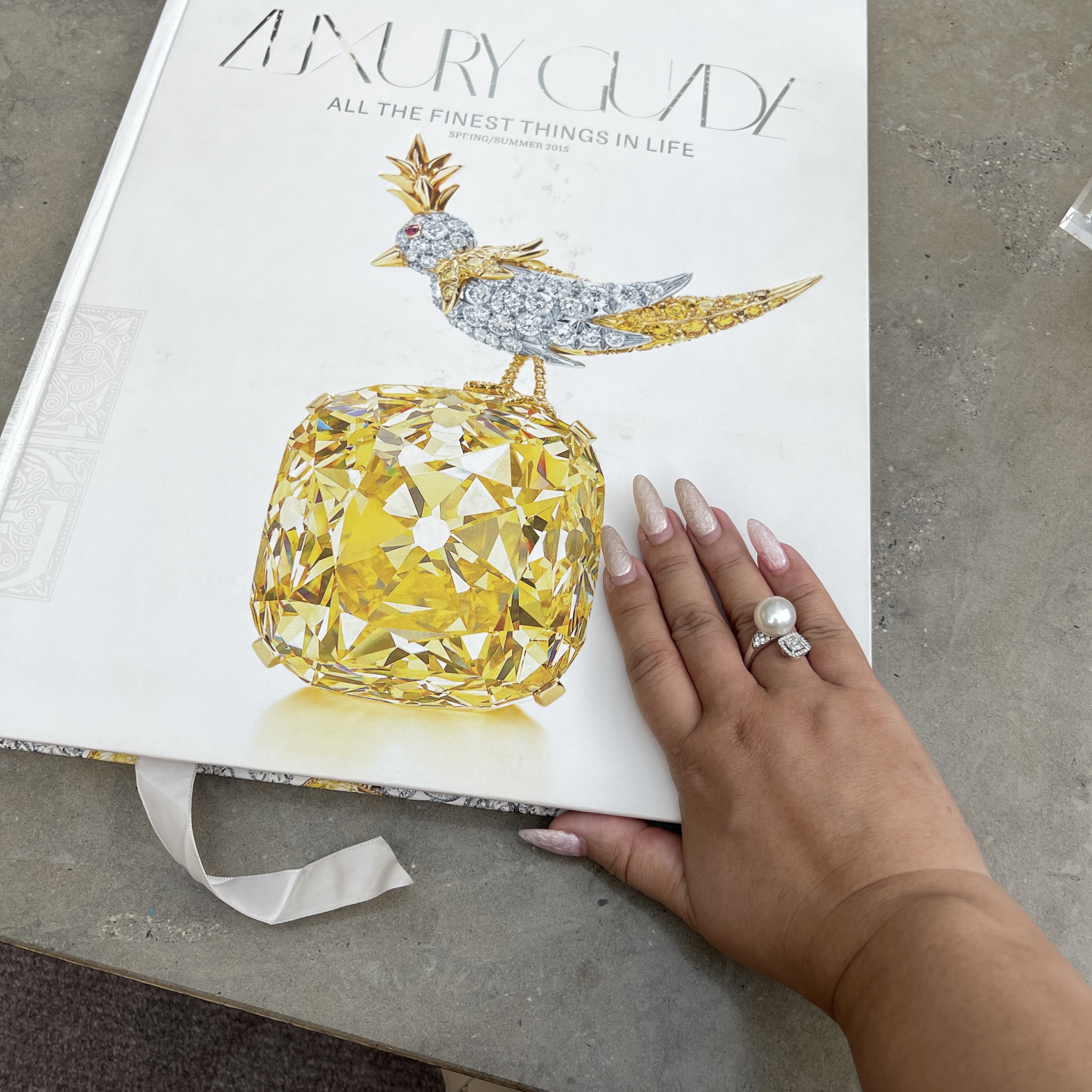 12.8mm South Sea Pearl Ring (PPE00027)