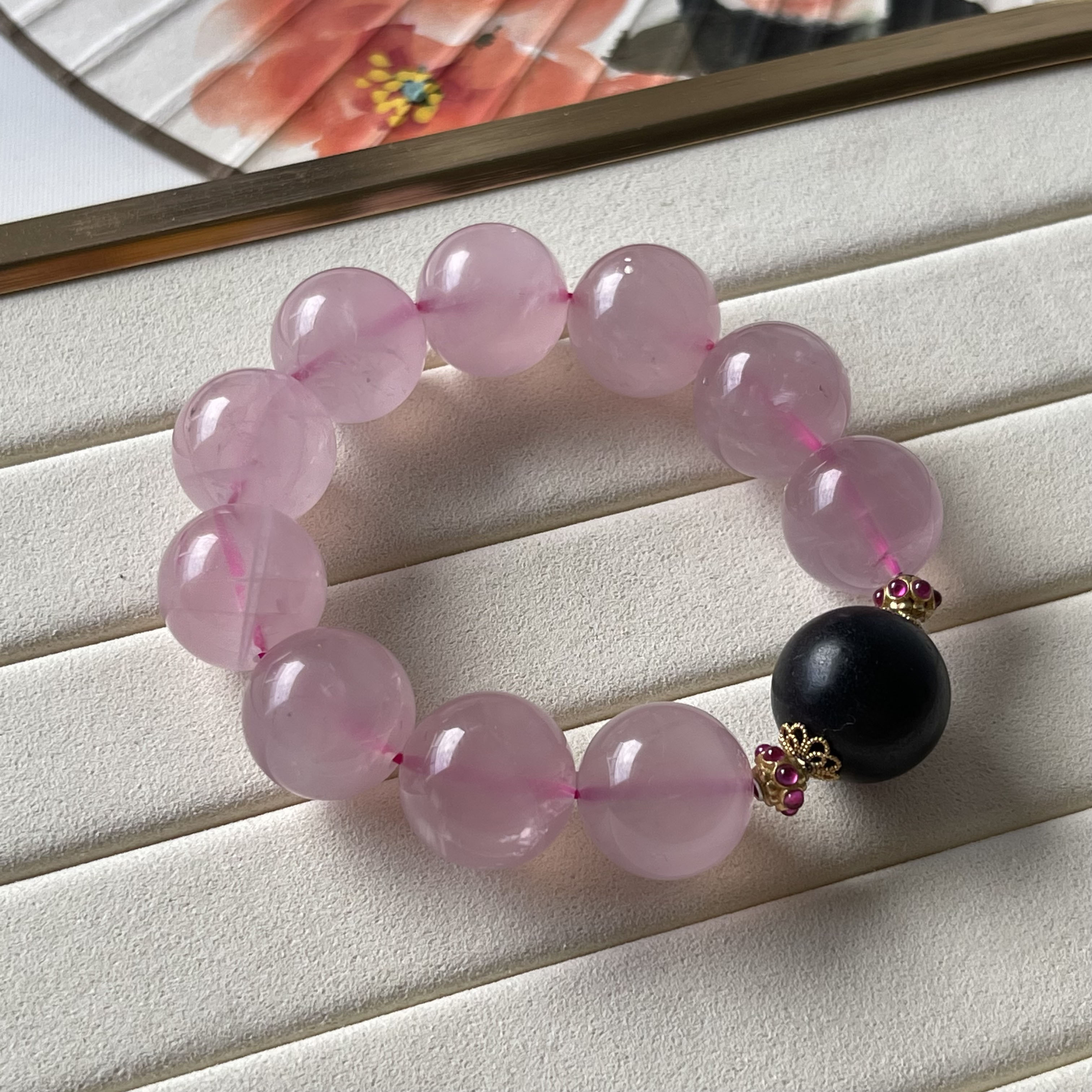 Dreamy Rose Quartz Bracelet (PCH00017)