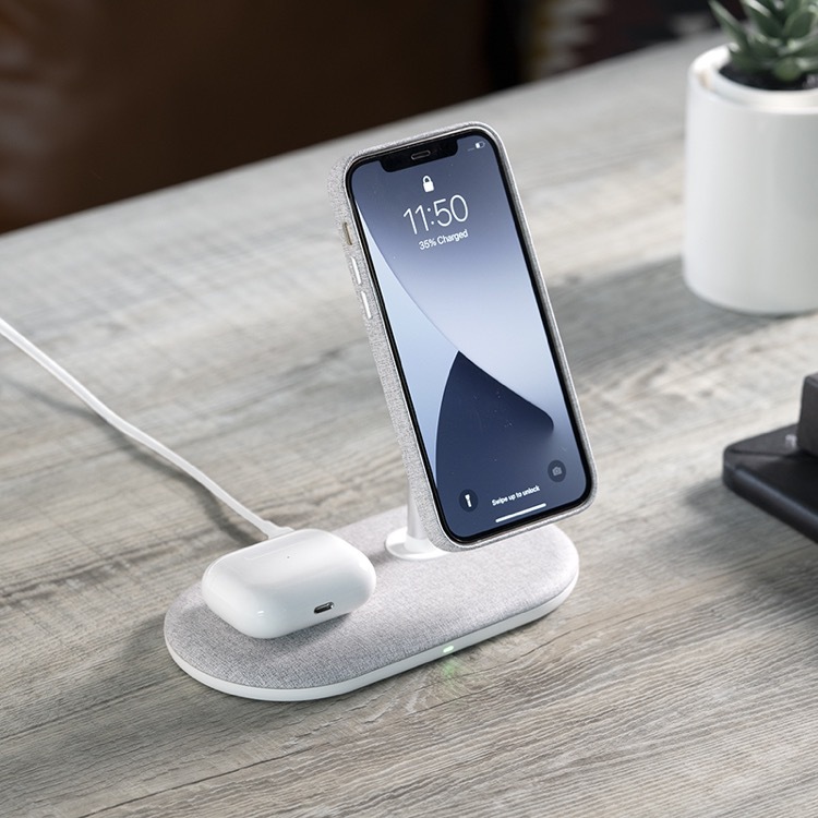 Q.Mag Dual Magnetic Wireless Charging Stand