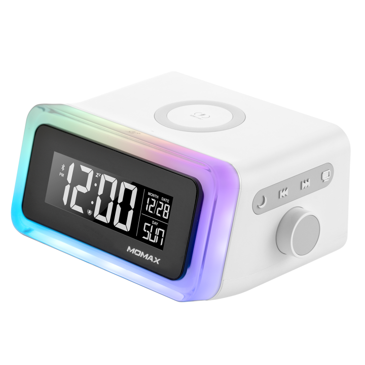 Q.Clock 2 Digital Clock With Wireless Charger