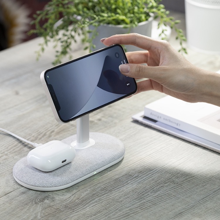 Q.Mag Dual Magnetic Wireless Charging Stand