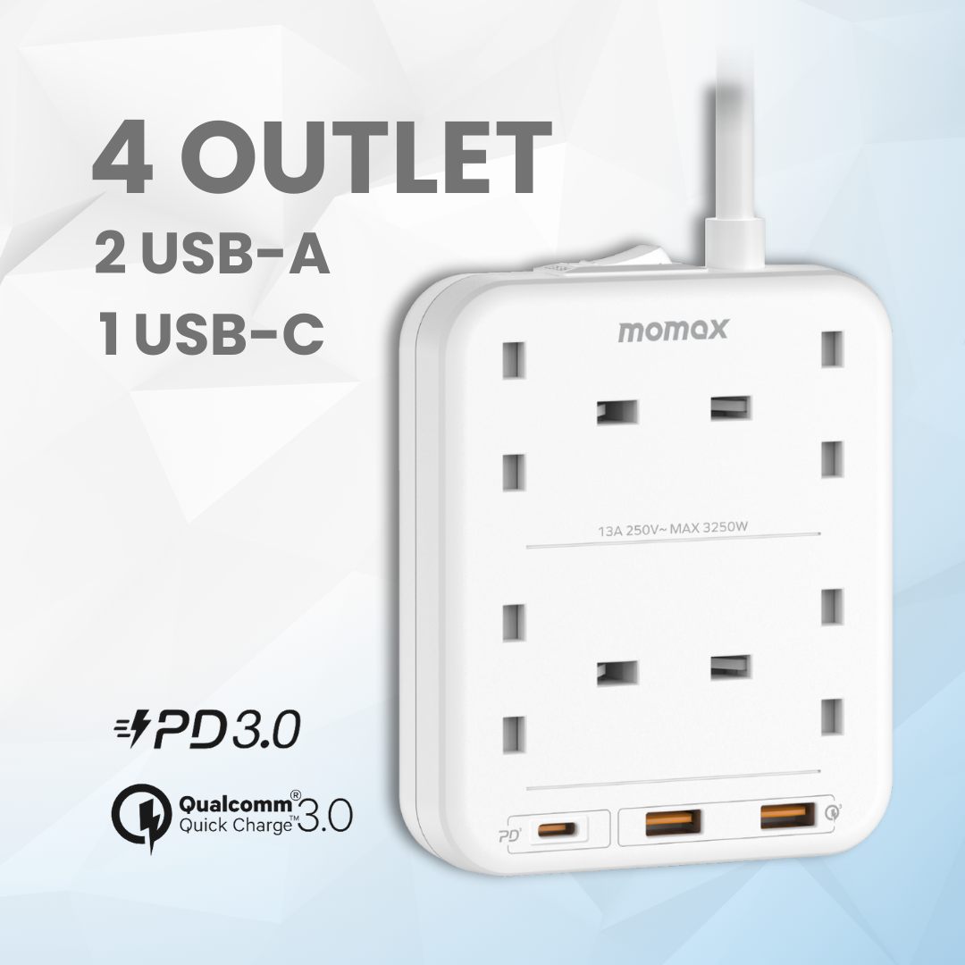 ONEPLUG 4-Outlet Power Strip